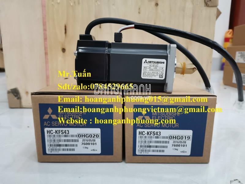 Servo Motor Mitsubishi HC-KFS43 (chính hãng)