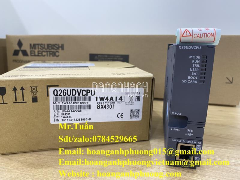 Bộ lập trình Mitsubishi Q26UDVCPU