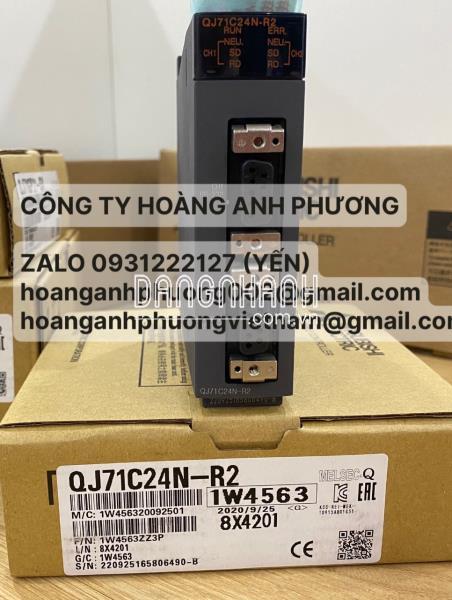 [CÓ SẴN] QJ71C24N-R2 | Mô đun mạng | Mitsubishi giá tốt chính hãng mới 100%