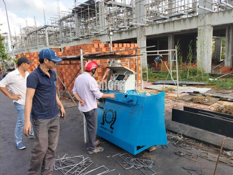 Máy uốn đai sắt xây dựng tại Trà Vinh