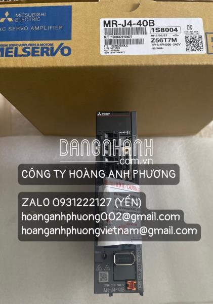 MR-J4-40B | Amplifier Mitsubishi | Mới chính hãng giá tốt toàn thị trường
