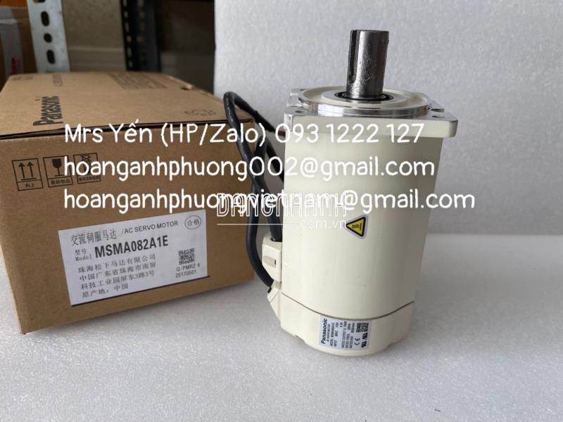 MSMA082A1E | AC servo motor Panasonic | Hoàng Anh Phương