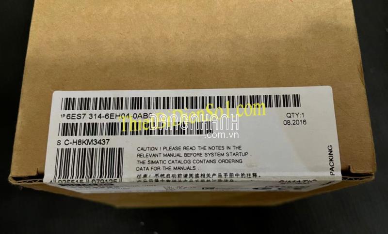Bộ lập trình PLC S7-300 6ES7314-6EH04-0AB0 -Cty Thiết Bị Điện Số 1