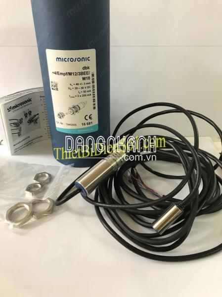 Cảm biến Double-sheet dbk+4/Empf/M12/3BEE/M18 -Cty Thiết Bị Điện Số 1