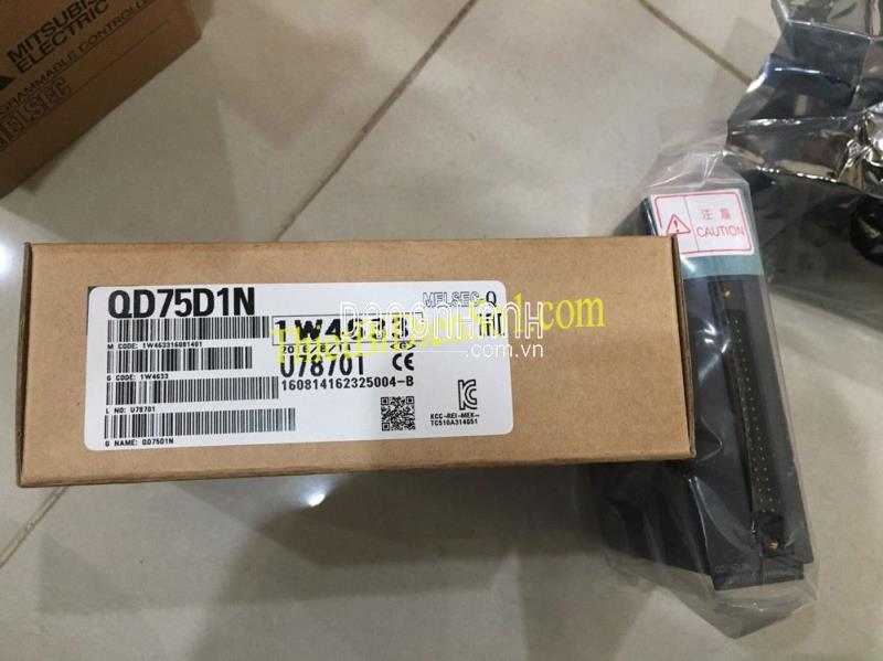 Mô đun Mitsubishi QD75D1N -Cty Thiết Bị Điện Số 1
