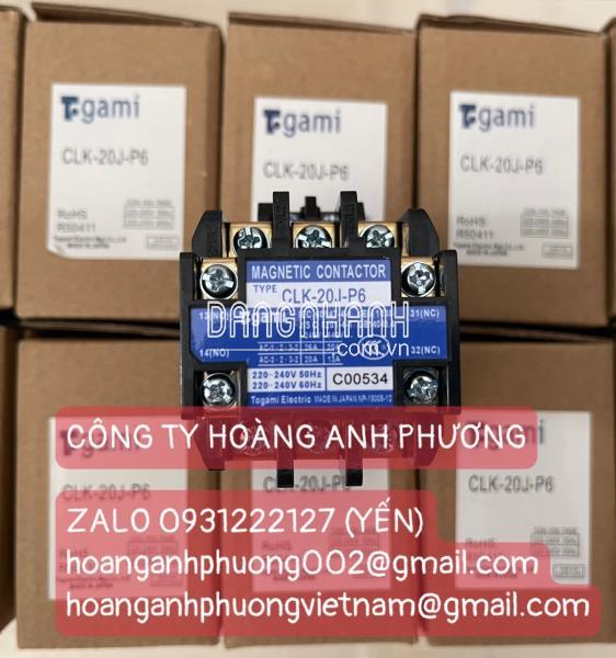 CLK-20J-P6 | Khởi động từ Togami | Nhập khẩu trực tiếp giá tốt