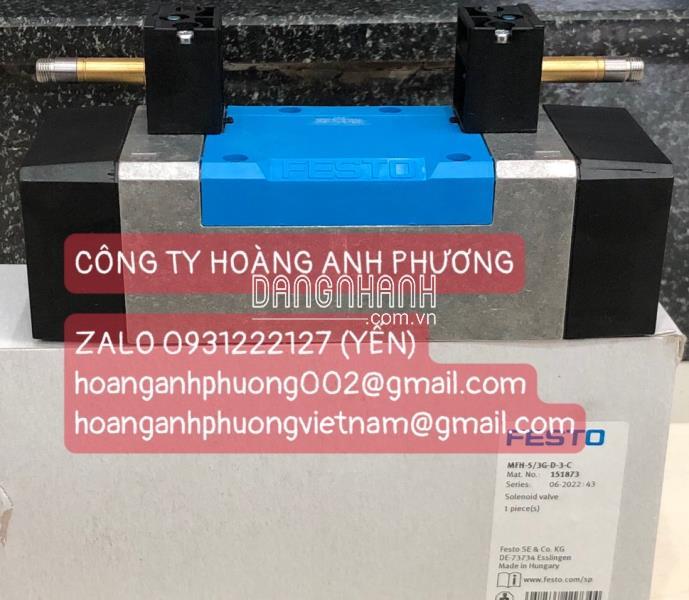 Van khí nén MFH-5/3G-D-3-C | Festo nhập khẩu trực tiếp mới