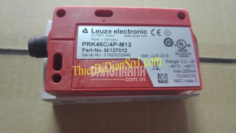 Cảm biến quang điện Leuze PRK46C/4P-M12 50127012 -Cty Thiết Bị Điện Số 1
