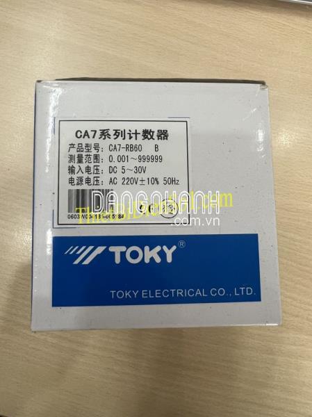 Đồng hồ nhiệt Toky CA7-RB60B -Cty Thiết Bị Điện Số 1
