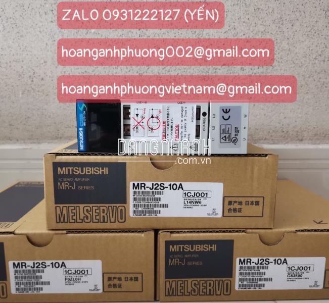 Amplifier MR-J2S-10A | Mitsubishi | Nhập khẩu trực tiếp