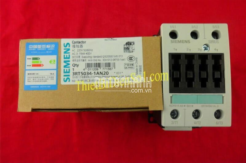 Khởi động từ Siemens 3RT5034-1AN20 -Cty Thiết Bị Điện Số 1