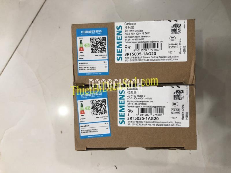 Khởi động từ Siemens 3RT5035-1AN20 -Cty Thiết Bị Điện Số 1