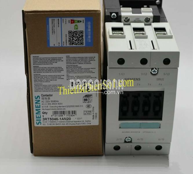 Khởi động từ Siemens 3RT5046-1AN20 -Cty Thiết Bị Điện Số 1