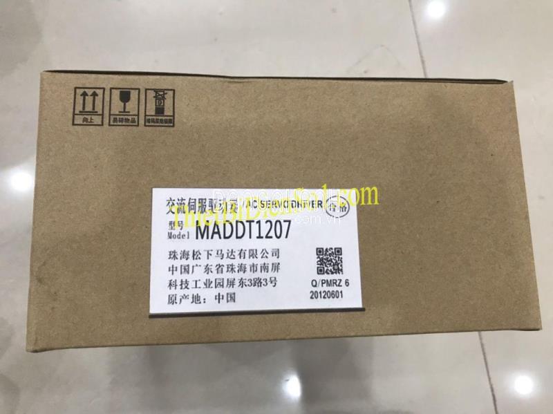 Servo driver Panasonic MADDT1207 -Cty Thiết Bị Điện Số 1