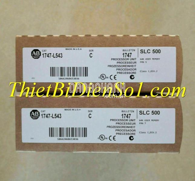 Bộ lập trình Allen-Bradley 1747-L543 -Cty Thiết Bị Điện Số 1