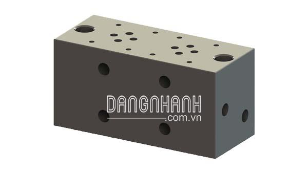 Đế van thuỷ lực 03-có chỉnh áp lắp van điện 03 thuỷ lực, Đế van thuỷ lực 03 MF-03-1tep-van tràn BG+03-3C6
