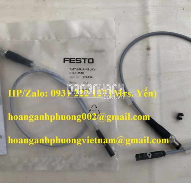 SMT-8M-A-PS-24V-E-0,3-M8D | Cảm biến Festo | Mới chính hãng