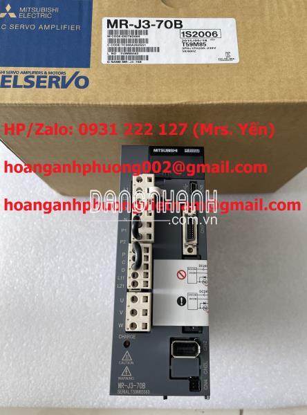 MR-J3-70B Bộ điều khiển Mitsubishi | Chất lượng chính hãng