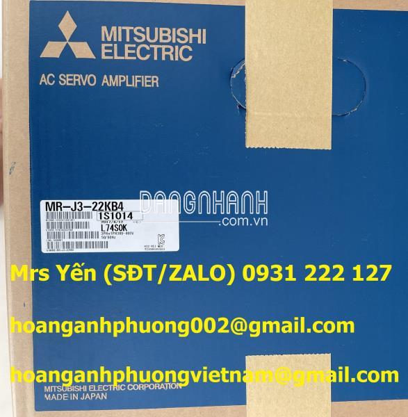 MR-J3-22KB4 | Amplifier Mitsubishi | Hàng nhập chất lượng chính hãng