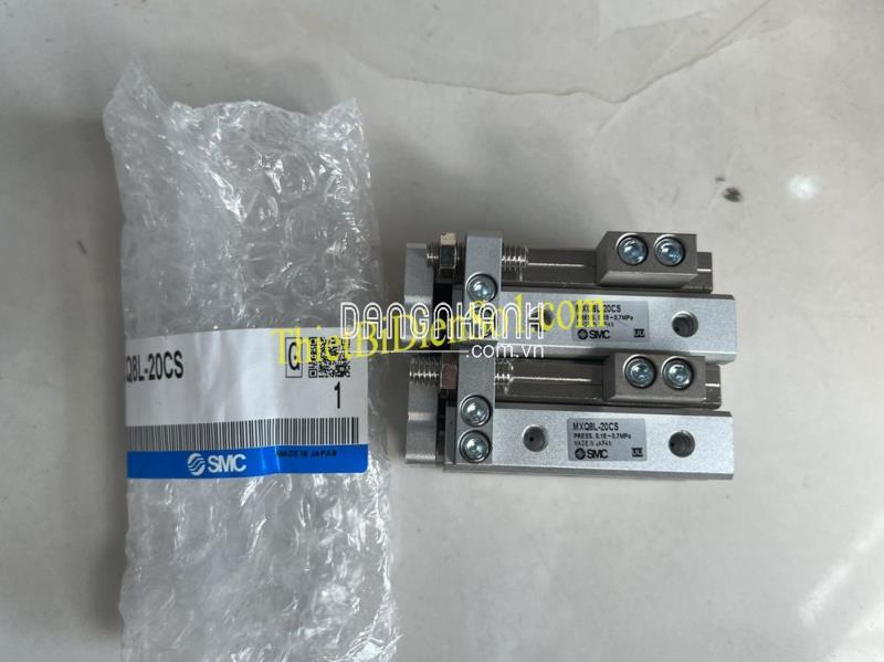 Xy lanh trượt SMC MXQ8L-20CS -Cty Thiết Bị Điện Số 1