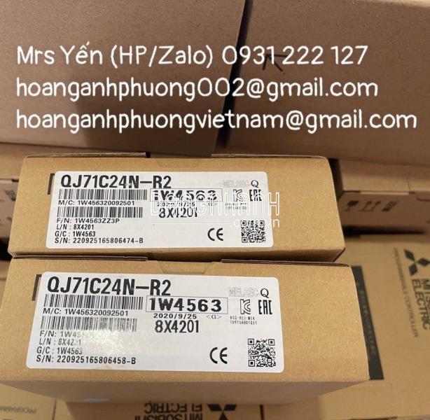 Hàng sẵn kho giá tốt | QJ71C24N-R2 | Mô đun Mitsubishi 