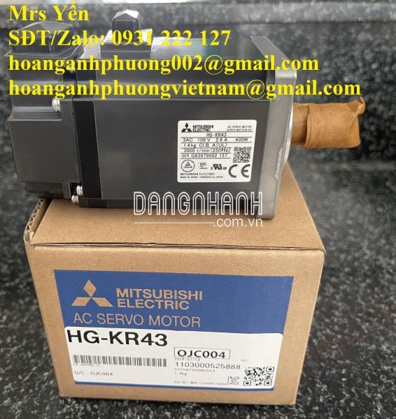 Servo HG-KR43 Mitsubishi | Giao hàng miễn phí toàn quốc