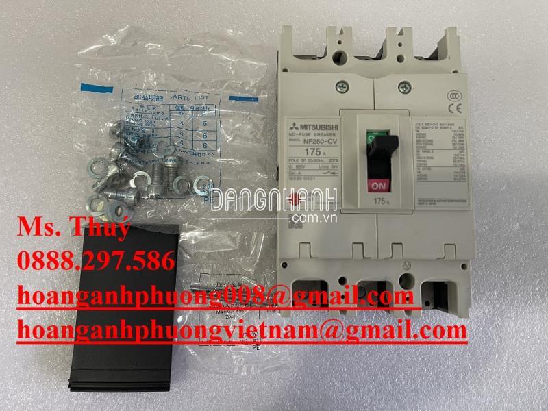  Có sẵn| MCCB Mitsubishi NF250-CV 3P 175A 