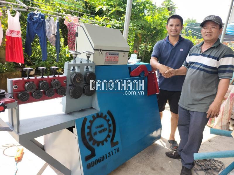 Máy bẻ đai sắt chất lượng Lê Nguyễn sản xuất