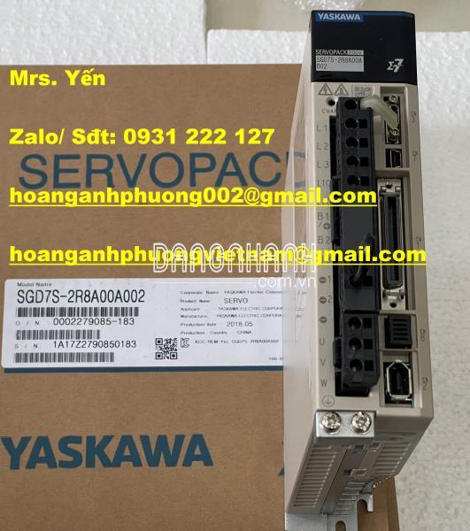 SGD7S-2R8A00A002 | Bộ điều khiển Yaskawa | Hoàng Anh Phương