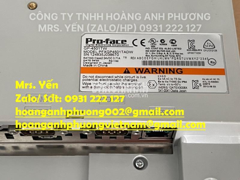 PFXGP4501TADW màn hình Pro-face chính hãng, new 100%