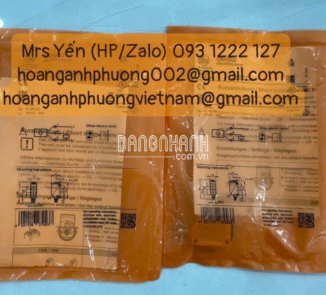 Cảm biến IFM O6H202 chính hãng, new 100%, giá tốt