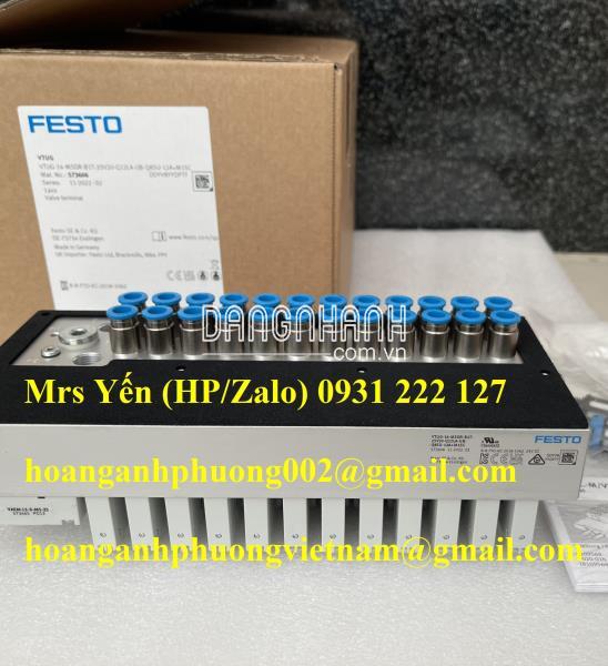 Bộ van điện từ Festo 573606 nhập khẩu chính hãng, new 100%