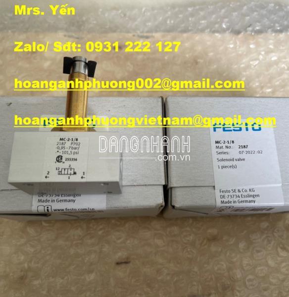 MC-2-1/8 (2187) Van điện từ Festo, nhập khẩu giá tốt, new 100%