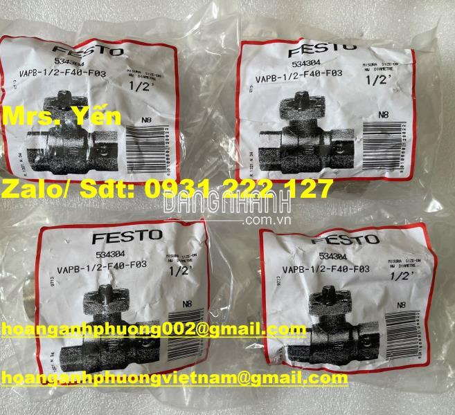 VAPB-1/2-F40-F03 Van bi 2 chiều Festo, new 100%, giá tốt