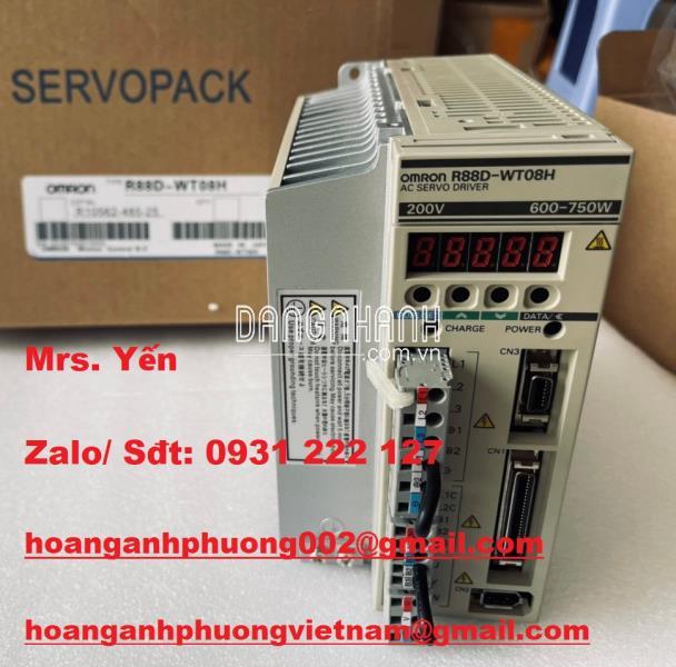 Driver Omron R88D-WT08H | Hàng nhập khẩu trực tiếp, new 100%