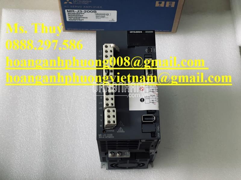 Chính hãng, Mới 100% | Mitsubishi MR-J3-70B 0.7kW 380V 