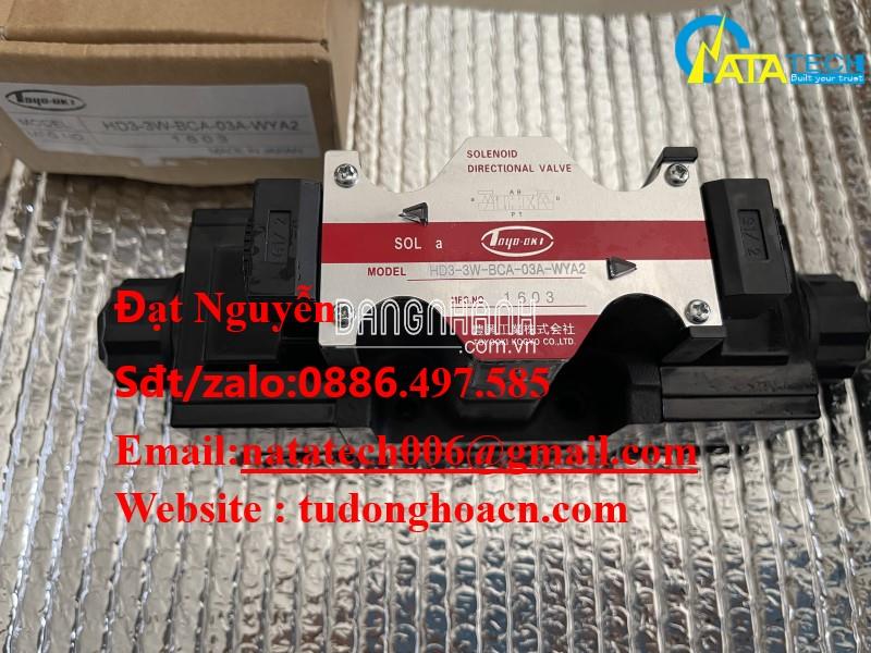 HD3-3W-BCA-03A-WYA2 bộ van thủy lực Toyo-oki nhập khẩu mẫu mới 