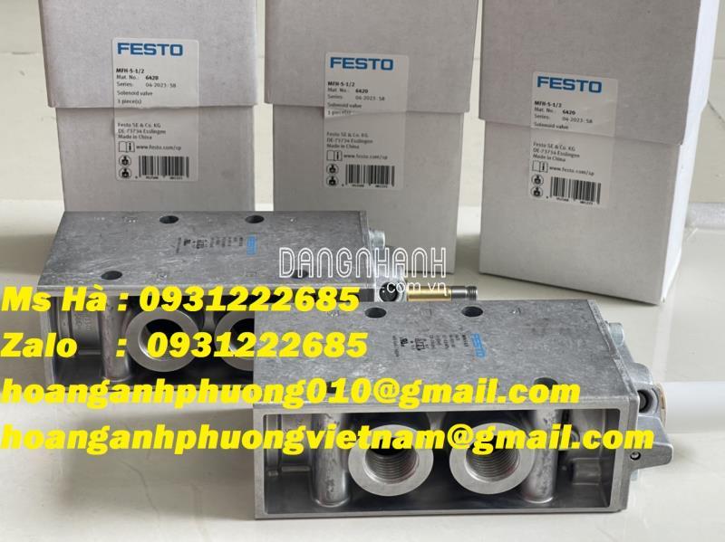 Nhập khẩu trực tiếp dòng van festo MFH-5-1/2 
