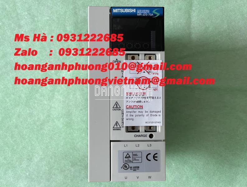 Nhập khẩu - giá tốt hiện nay - bộ servo mitsubishi MR-J2S-70A