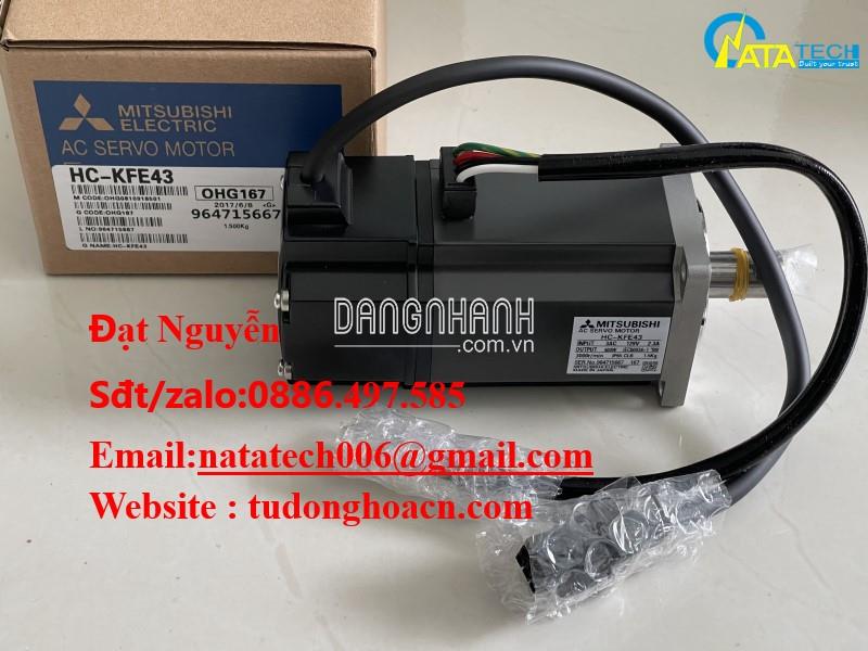 HC-KFE43 bộ động cơ 400W chính hãng mới Mitsubishi - Công ty Natatech 