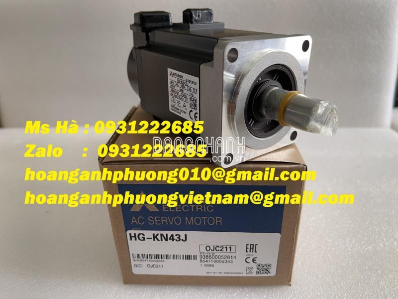 Mitsubishi servo 400W HG-KN43J giá tốt toàn quốc 