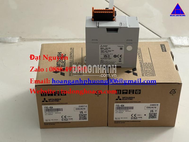 FX5-4DA bộ điều khiển - mô đun chính hãng của Mitsubishi - mới 