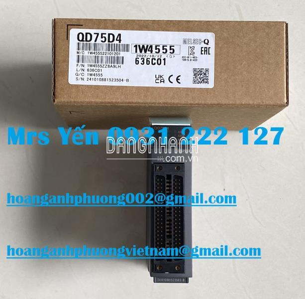 Mô đun Mitsubishi QD75D4 - Nhà nhập khẩu trực tiếp thiết bị tự động hóa