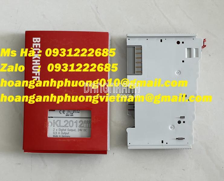 Module 24VDC beckhoff KL2012 nhập giá ưu đãi giành cho khách hàng 
