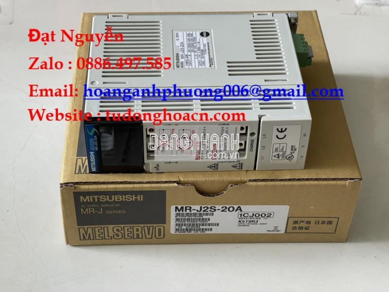 MR-J2S-20A bộ điều khiển thiết bị công nghiệp 200W Mitsubishi