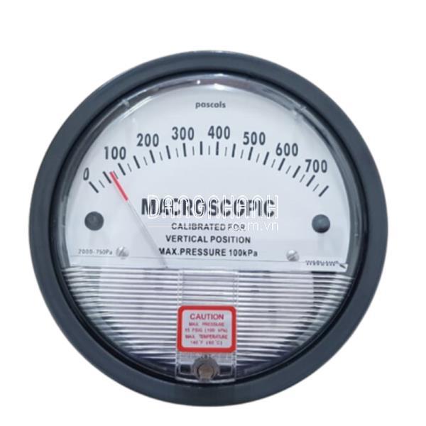 Bộ đo áp suất 2000-750PA