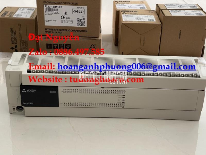 PLC FX3u-128MT/ES thiết bị điều khiển công nghiệp Mitsubishi