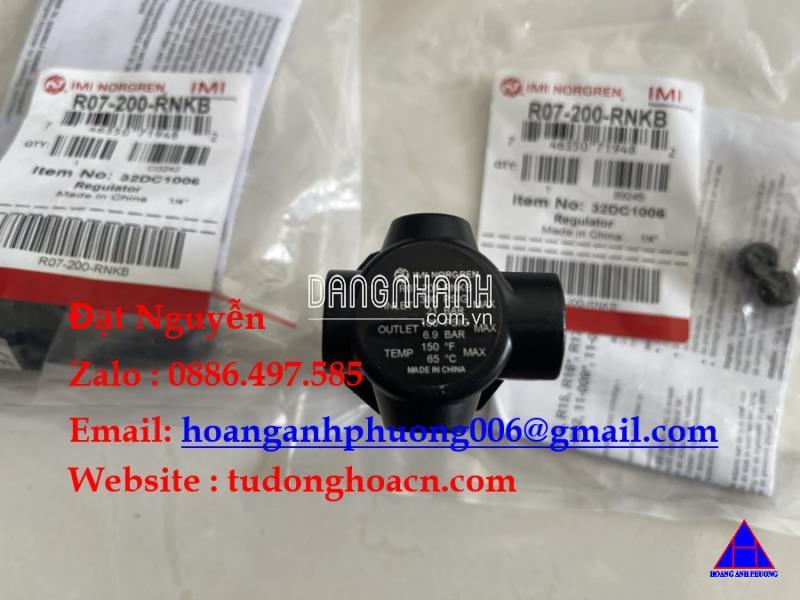 R07-200-RNKB Regulator bộ điều chỉnh khí nén Norgren