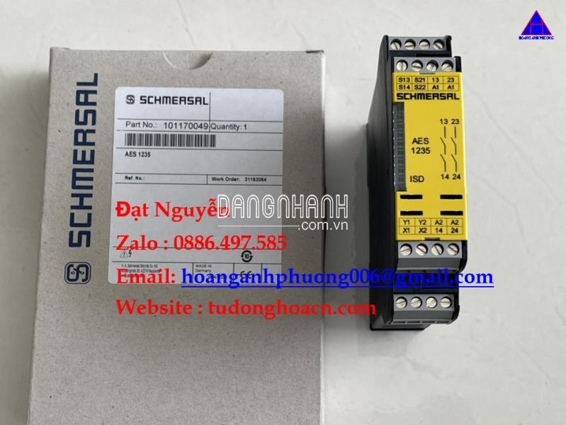 AES 1235 101170049 bộ rờ le an toàn chính hãng Schmersal