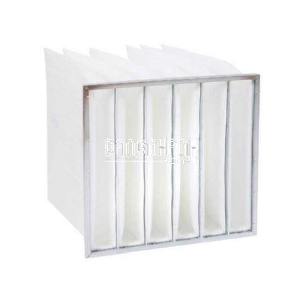 Lọc AAF, Lọc túi F5 khung nhôm 595x595x600mm/6P